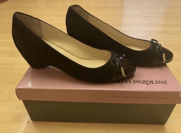 Women Carlo Pazolini Heels Black 37 #C408