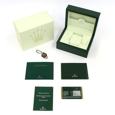 ROLEX Air king 114200 blue 369 white bar Random Number second hand mens 7