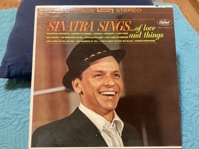 FRANK SINATRA À SINGS OF LOVE AND THINGS,1962 VINYL LP;VG/EXC;  FREE POSTAGE!!!!
