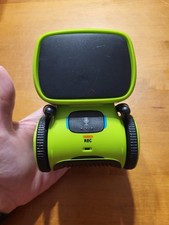 AT Voice Control Intelligent Interactive Smart Toy Kids Green Robot FOR PARTS