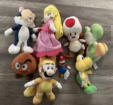 Super Mario Bros Lot Plush Stuffies , Non Have Tags