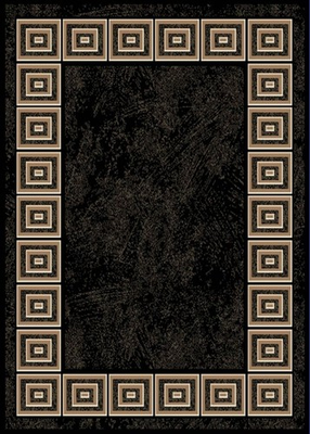 #ad BLACK ORIENTAL AREA RUG 5X8 MEDIUM Persien CARPET 021 ACTUAL 5#x27; 2quot; x 7#x27; 2quot; $99.99
