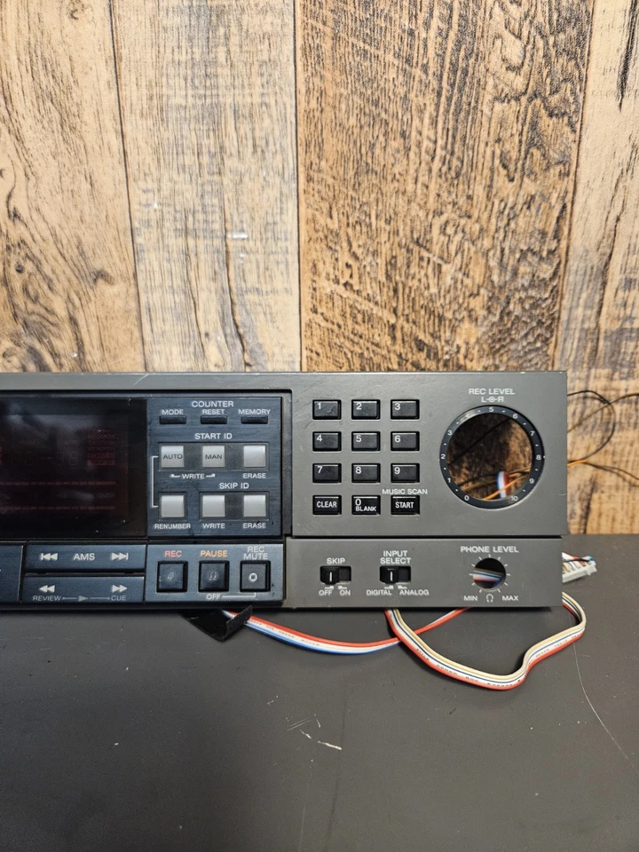 *Parting Out* Sony PCM-2500A Digital Audio Recorder DAT | Control Panel PCB - Image 4 of 4