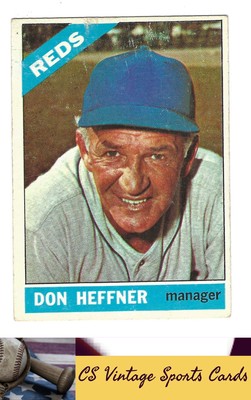 1966 Topps #269 Don Heffner