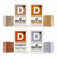 Duke Cannon Supply Co. Large Bar Soap Bundle - Men's Soap with Masculine Scen...