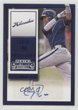 2015 Panini Contenders Prospect Ticket Blue Foil Gilbert Lara #20 Auto 3wu
