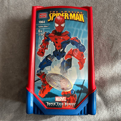 Marvel Spider-Man Super Tech Heroes Mega Bloks 2005 35 Pieces