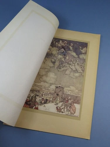 Arthur Rackham Book Of Pictures ~ Illustration Tipped-In Plate ~ 1st Ed 1913 #32