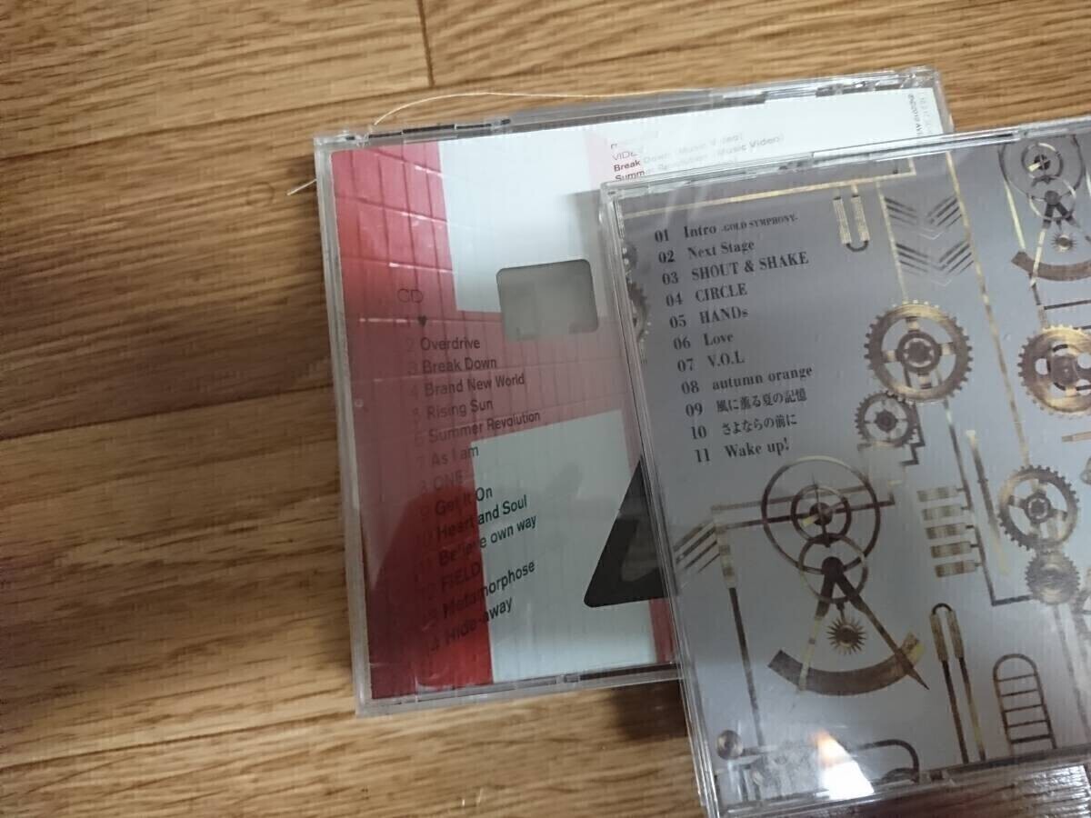AAA Japan CD SET x2 【HEARTFUL】【GOLD SYMPHONY】 etc. Album set