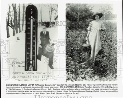 1996 Press Photo Scenes from ''Bring Warm Clothes,'' KTCA-TV/Channel 2 Documentary