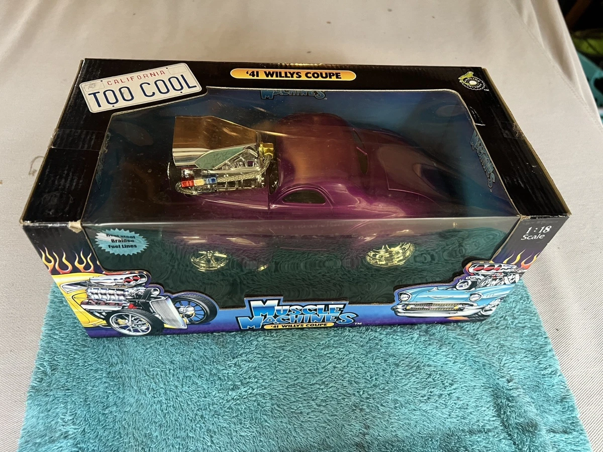 41 Willys Coupe Muscle Machines 1:18 Die-Cast Purple | eBay