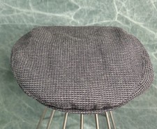 VTG Taylor Made Hat Newsboy Fitted Mens L Gray Houndstooth Golf Made In USA
