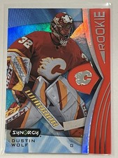 2023-24 Upper Deck Synergy Rookie Dustin Wolf Calgary #82