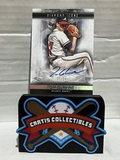 TOM GLAVINE 2019 TOPPS DIAMOND ICONS CERTIFIED AUTOGRAPH# 03/25
