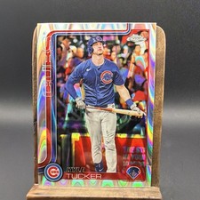 Topps Chrome Parallel Kyle Tucker #103 Chicago Cubs Baseball