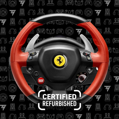 #ad #ad Thrustmaster Ferrari 458 Spider Racing Wheel for Xbox One Certified Refurbished $69.99