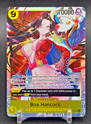 One Piece #OP14-112 Boa Hancock Super Rare SR The Azure Sea's Seven