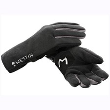 Westin Full Fleece Gloves Carbon Black - Ange...