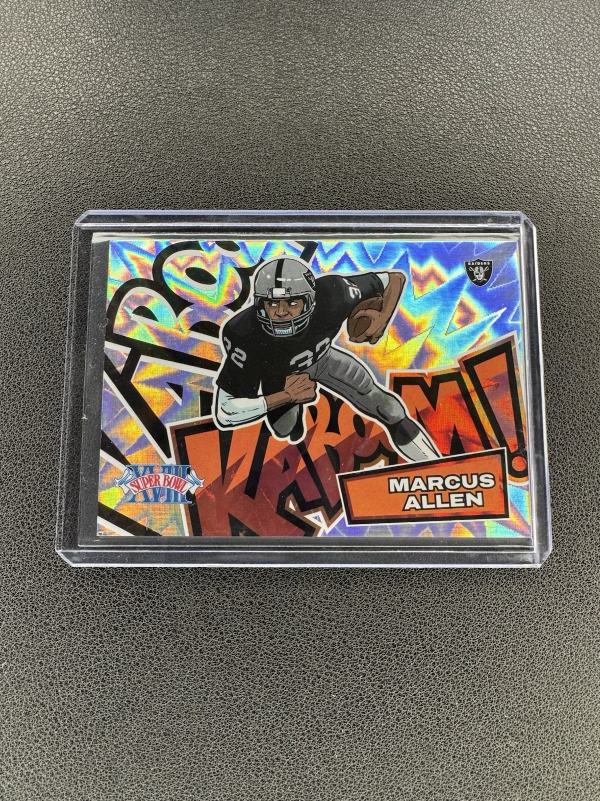 MARCUS ALLEN 2025 ABSOLUTE KABOOM SUPER BOWL XVII CASE HIT