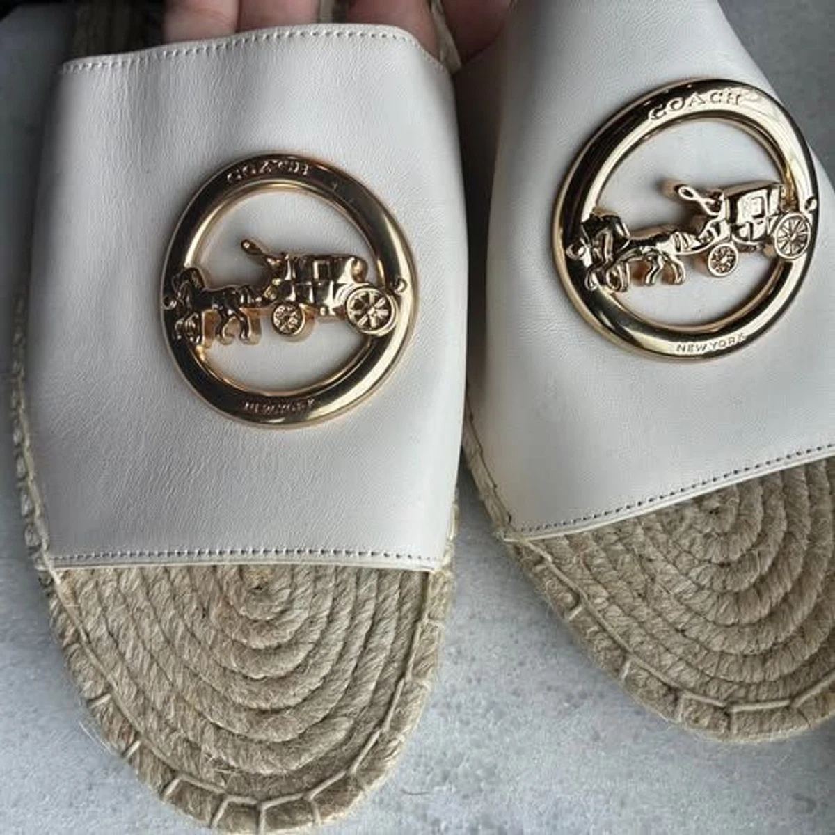 25+ Coach White Sandals for Women for sale | Updated Oct 2026