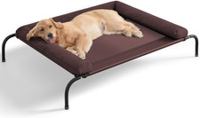 Cooling Elevated Dog Bed for Large Dogs, Portable Indoor  Outdoor Raised Dog Be