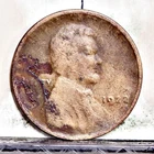 1922 No D Lincoln Wheat Cent AG Details Heavy Enviro Damage (#58212-L)