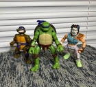 TMNT Teenage Mutant Ninja Turtles Action Figure Lot Of 3 Vintage