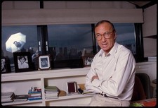 Photo:Neil Simon 1986 Playwright Screenwriter Portrait Office Interior