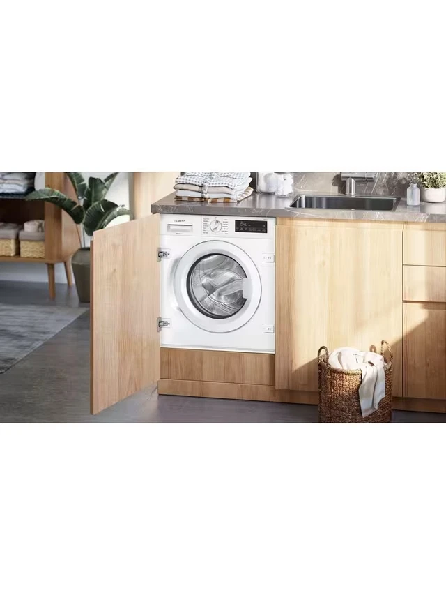 Siemens WI14W502GB iQ700 Integrated Washing Machine 8kg Load 1400rpm Spin NEW - Image 3 of 4