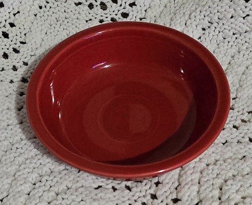 Set of 4 HOMER LAUGHLIN FIESTAWARE Red Fiesta Plates and Bowls USA - Picture 11 of 23