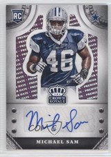 2014 Crown Royale Rookie Signatures Premier Date 5/14 Michael Sam #S-MS Auto 0f8