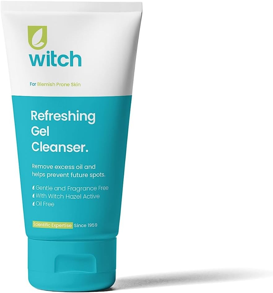 Witch Refreshing Gel Cleanser Face Wash 150ml. Blemish fighting/natural astring