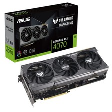 ASUS TUF Gaming NVIDIA GeForce RTX 4070 12GB GDDR6X GPU TUF-RTX4070-12G-GAMING 