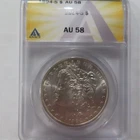 MORGAN silver dollars us coins graded AU-58 1894-S