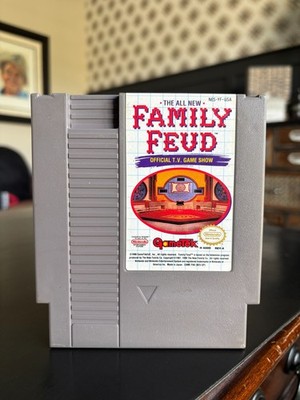 Family Feud Nintendo NES Video Game Pak Cartridge