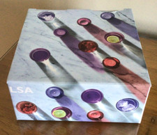 LSA International Coro Glass Tumber, Set of 4, 310ml, Assorted Berry