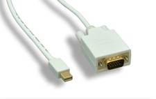 Mini Display Port Male to VGA Male 6FT