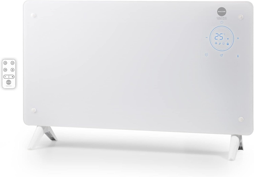 Termoconvettore Elettrico In Vetro Da 2000W, Con WiFi, Telecomando E App, IP24, Montaggio A Parete O Piedi, Riscaldamento Istantaneo Per Ambienti Fino A 20 Mq. - 6