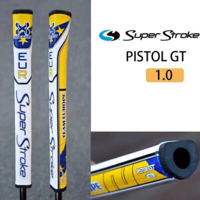 Empuñadura de palo de putter de golf Super Stroke PISTOL Claw GT Traxion EUR2,0 1,0