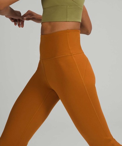 Lululemon Groove Super-High-Rise Flared Legging Pant Nulu Butternut Brown 12 - 第 4/4 張圖片