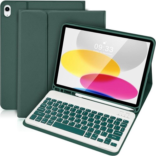 Keyboard Case Mouse For iPad 11th 10th 9th 8th 7th 6th Gen Air 11 M3 2025 Pro 11 - Picture 37 of 64