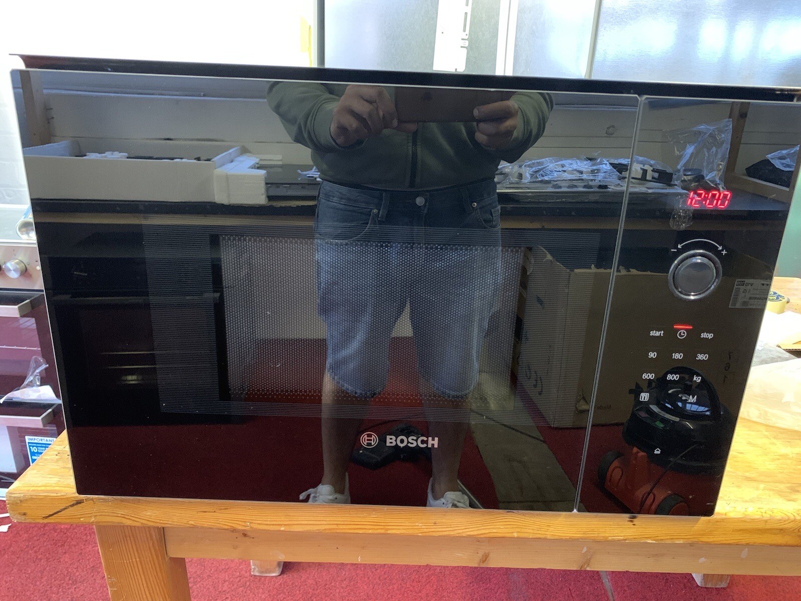 Bosch BFL523MB0B 800W Builtin Solo Microwave Black 4242005039128 eBay