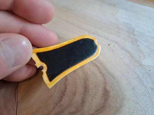 Used montreux guitar parts Gibson J200 Truss rod Cover replica broken aged
