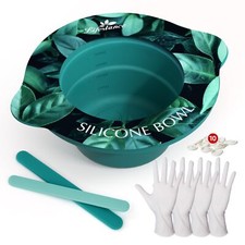 Removable Silicone Wax Pot Liner with 2 Silicone Wax Spatulas for 16oz Waxing...