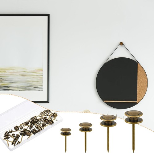 Quality Zinc Alloy Picture Hanging Nails - 40 Piece Set for Home and Office - Picture 8 of 9