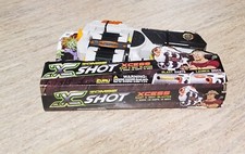 XSHOT EXCEL ZOMBIE XCESS DUAL SYSTEM BLASTER 12 DARTS TARGET CANS