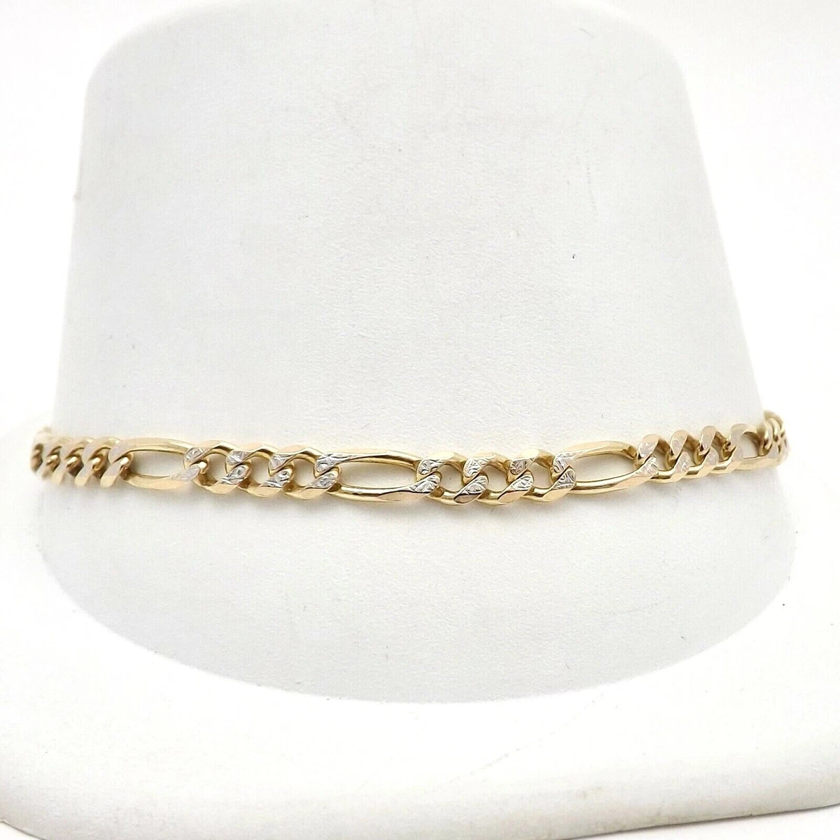 Gold Figaro Chain Bracelet – Mint Kiss