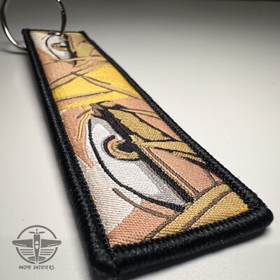 Thorfinn Jet Tag Keychain – Vinland Saga Anime Merch – Double