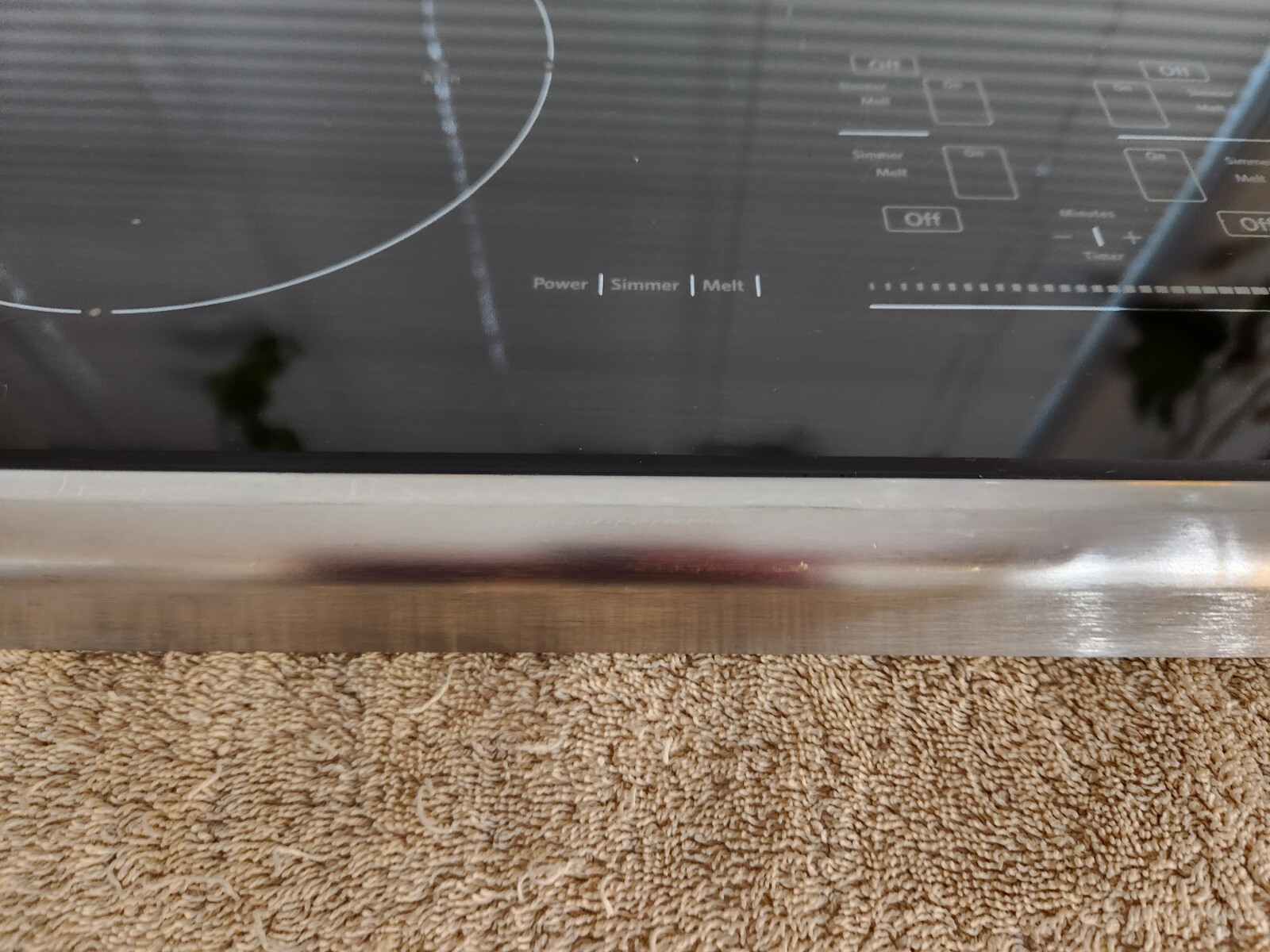 Kitchenaid Induction Range Used Replacement Part Main Top Indicator