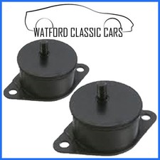 Pair MGB Rubber  bumper engine mountings 
